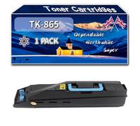 Compatible for Kyocera TK-865 Toner Cartridges, Work for Kyocera TASKalfa 250 ci TASKalfa 300 Printers (1 Pack Black)