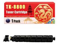 Compatible for Kyocera TK-8800 ECOSYS P8060cdn Toner Cartridge Printers, With Chip Large Capacity 30000 Pages (1 Pack Black)