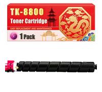 Compatible for Kyocera TK-8800 ECOSYS P8060cdn Toner Cartridge Printers, With Chip Large Capacity 30000 Pages (1 Pack Magenta)