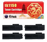 Compatible for Kyocera tk1150 ECOSYS M2135dn M2635dn M2735dw P2235 Toner Cartridge Printers, With Chip Large Capacity 3000 Pages (4 Pack Black)