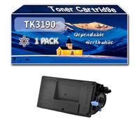 Compatible for Kyocera TK3190 Toner Cartridge, Work for Kyocera ECOSYS M3655idn M3660idn M3665idn P3055 Mono P3060 P3155dn Printers, Toner Cartridge (1 Pack Black)