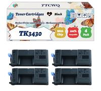 Compatible for Kyocera TK3430 Toner Cartridges Work for Kyocera ECOSYS MA 5500 ifx MA 5500 ifx Plus MA 5500 Series PA 5500 Printers (4 Pack Black)