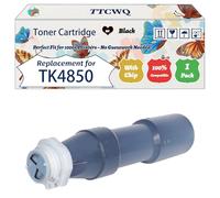 Compatible for Kyocera TK4850 Toner Cartridge Work for Kyocera KM4850W KMP4845W KMP4850W Printers, with Chip, High Yield 32000 Pages, High-Definition Printing (1 Pack Black)