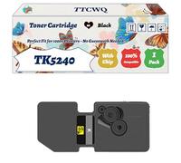 Compatible for Kyocera TK5240 Toner Cartridge Work for Kyocera ECOSYS M5526 ECOSYS P5026 Printers, with Chip, High Yield 4000 Pages, High-Definition Printing (1 Pack Black)