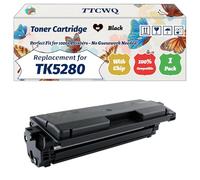 Compatible for Kyocera TK5280 Toner Cartridge Work for Kyocera ECOSYS M6635cidn M6235cidn P6235cdn Printers, with Chip, High Yield 13000 Pages, High-Definition Printing (1 Pack Black)