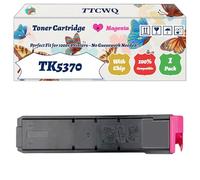 Compatible for Kyocera TK5370 Toner Cartridge Work for Kyocera ECOSYS MA3500cifx ECOSYS MA3500cix ECOSYS Printers (1 Pack Magenta)