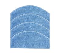 Compatible for Laresar, Mars 01 /Compatible for Lubluelu, SL68 Vacuum Cleaner Replacement Spare Parts Main Side Brush Mop Filter Accessory Replacement(Mop Cloth 4pcs)