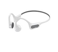 Compatible For Lenovo X3 Pro TWS Wireless Bone Conduction Earphone Driving Cycling Earbuds Music Sports Headset For Running(X3 Pro White)