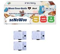 Compatible for Lexmark 20N0W00 Waste Toner Bottle Work for Lexmark MC3426ADW MC3426I C3326DW C3224DW MC3326DW MC3326I Printers (3 Pack Black)