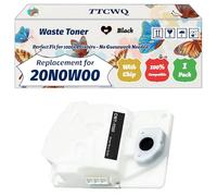 Compatible for Lexmark 20N0W00 Waste Toner Container Work for Lexmark CS431dw CX431adw MC3224i MC3326i MC3426i Printers, with Chip, High Yield 15000 Pages, High-Definition Printing (1 Pack Black)