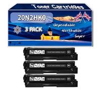 Compatible for Lexmark 20N2HK0 Toner Cartridges, Work for Lexmark CS331dw CX331adw CS431dw CX431adw Printers, Toner Cartridges 20N2HC0 20N2HM0 20N2HY0 (3 Pack Black)