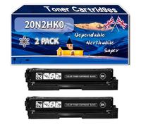 Compatible for Lexmark 20N2HK0 Toner Cartridges, Work for Lexmark CS331dw CX331adw CS431dw CX431adw Printers, Toner Cartridges 20N2HC0 20N2HM0 20N2HY0 (2 Pack Black)