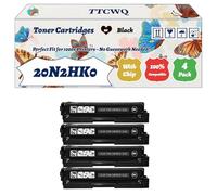 Compatible for Lexmark 20N2HK0 Toner Cartridges Work for Lexmark CS331dw CX331adw CS431dw CX431adw Printers, with Chip, High Yield 5500 Pages, High-Definition Printing (4 Pack Black)