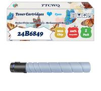 Compatible for Lexmark 24B6849 Toner Cartridges Work for Lexmark XC9225 XC9235 XC9245 XC9255 XC9265 Printer, with Chip, High Yield 40000 Pages, High-Definition Printing (1 Pack Cyan)