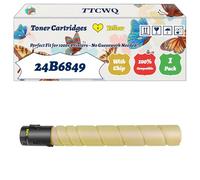 Compatible for Lexmark 24B6849 Toner Cartridges Work for Lexmark XC9225 XC9235 XC9245 XC9255 XC9265 Printer, with Chip, High Yield 40000 Pages, High-Definition Printing (1 Pack Yellow)