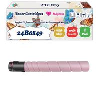 Compatible for Lexmark 24B6849 Toner Cartridges Work for Lexmark XC9225 XC9235 XC9245 XC9255 XC9265 Printer, with Chip, High Yield 40000 Pages, High-Definition Printing (1 Pack Magenta)