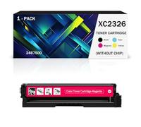 Compatible for Lexmark 24B7502 24B7499 24B7500 24B7501 Toner Cartridges Work for Lexmark XC2326 C2326 Printers, No Chip, High Yield 6000 Pages, High-Definition Printing(Size:1500Page,Color:Magenta)