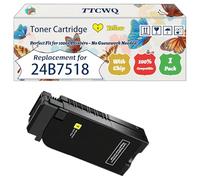 Compatible for Lexmark 24B7518 Toner Cartridge Work for Lexmark XC4342 XC4352 Printers, with Chip, High Yield 25000 Pages, High-Definition Printing (1 Pack Yellow)