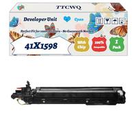 Compatible for Lexmark 41X1598 Developer Unit Work for Lexmark CS921de CX921DE CX923DXE CS923DE CX922DE Printers, with Chip, High Yield 300000 Pages, High-Definition Printing (1 Pack Cyan)