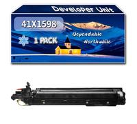Compatible for Lexmark 41X1598 Developer Unit, Work for Lexmark CX924DTE CX920de CX923DTE CX924DXE Printers, Developer Unit 41X1595 41X1596 41X1597 (1 Pack Cyan)