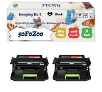 Compatible for Lexmark 50F0Z00 Imaging Unit Work for Lexmark MS410dn MS415dn MS510dn MS610de MS610dn MS610dte Printers (2-Pack Black)