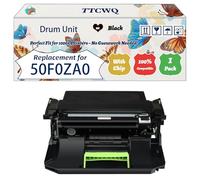 Compatible for Lexmark 50F0ZA0 500ZA Drum Unit Work for Lexmark MS410dn MS415dn MS417dn MS510dn MS517dn MS610de Printers (1 Pack Black)
