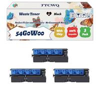 Compatible for Lexmark 54G0W00 Waste Toner Container Work for Lexmark CS921de CS923de CX920de CX921de CX922de CX923dte CX923dxe CX924dte Printers (3 Pack Black)