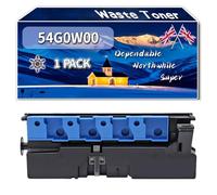 Compatible for Lexmark 54G0W00 Waste Toner Container, Work for Lexmark CS921de CS923de CX920de CX921de CX922de CX923dte CX923dxe CX924dte CX924dxe Printers, Waste Toner Container (1 Pack Black)