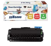 Compatible for Lexmark 55B2000 Toner Cartridge Work for Lexmark MS431DW MS431DN MS331DN MX331ADN MX431ADN Printers (1 Pack Black)