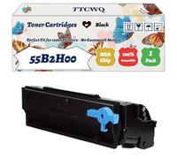 Compatible for Lexmark 55B2H00 Toner Cartridges Work for Lexmark MS331dn MS431dn MX331adn MX431adn MX432ADWE Printers, with Chip, High Yield 25000 Pages, High-Definition Printing (1 Pack Black)