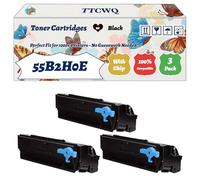 Compatible for Lexmark 55B2H0E Toner Cartridges Work for Lexmark MS431dn MX432adwe MS431dw MX431adn Printers, with Chip, High Yield 25000 Pages, High-Definition Printing (3 Pack Black)