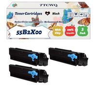 Compatible for Lexmark 55B2X00 Toner Cartridges Work for Lexmark MS331dn MS431dn MX331adn MX431adn MX432ADWE Printers, with Chip, High Yield 30000 Pages, High-Definition Printing (3 Pack Black)