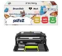 Compatible for Lexmark 56F0Z Drum Unit Work for Lexmark M3250 XM3250 Printers, with Chip, High Yield 7000 Pages, High-Definition Printing (1 Pack Black)