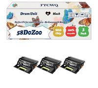Compatible for Lexmark 58D0Z00 Drum Unit Work for Lexmark MB2770ADHWE B2865DW M5200 Series M5255 M5260 MS825DN MS823DN Printers (3 Pack Black)