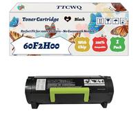 Compatible for Lexmark 60F2H00 Toner Cartridge Work for Lexmark MX511DE MX510DE MX410DE MX310DN MX511DHE MX511DTE MX611DE Printers (1 Pack Black)