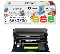 Compatible for Lexmark 66S0Z00 Drum kit Work for Lexmark MS531dw MS630Series MS631dw MS632dwe MX532adwe Printers (1 Pack Black)