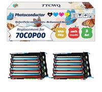 Compatible for Lexmark 70C0P00 Photoconductor Unit Work for Lexmark CS517de CS317dn CS410DTNW CS510DE XC2132 Printers (2 Set)