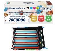 Compatible for Lexmark 70C0P00 Photoconductor Unit Work for Lexmark CS517de CS317dn CS410DTNW CS510DE XC2132 Printers (1 Set)