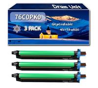 Compatible for Lexmark 76C0PK0 76C0PV0 Drum Unit, Work for Lexmark CS921 CS923 CX921 CX922 CX923 CX924 Printers, Drum Unit (3 Pack Black)