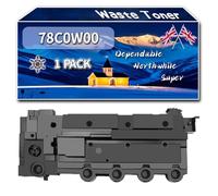 Compatible for Lexmark 78C0W00 Waste Toner Bottle, Work for Lexmark CX522ade CX622ade CX625adh Printers, Waste Toner Bottle (1 Pack Black)