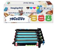 Compatible for Lexmark 78C0ZV0 Imaging Unit Work for Lexmark CX421adn CX522ade CX622ade CX625adhe Printers, with Chip, High Yield 125000 Pages, High-Definition Printing (1 Set)