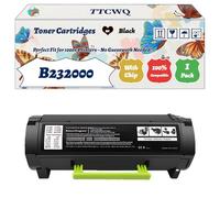 Compatible for Lexmark B232000 Toner Cartridges Work for Lexmark B2338dw B2442dw B2546dn B2546dw MB2338adw MB2442adwe Printers (1 Pack Black)