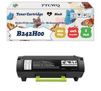 Compatible for Lexmark B242H00 Toner Cartridge Work for Lexmark B2442DW B2546DN B2546DW B2650DW MB2650ADWE Printers, with Chip, High Yield 7000 Pages, High-Definition Printing (1 Pack Black)