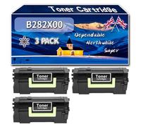 Compatible for Lexmark B282X00 Toner Cartridge, Work for Lexmark B2865dw MB2770adhwe Printers, Toner Cartridge (3 Pack Black)