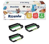 Compatible for Lexmark B3340dw Drum Unit Work for Lexmark MS331dn MS431dn MX331adn MX431adn Printers, with Chip, High Yield 40000 Pages, High-Definition Printing (3 Pack Black)