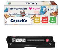 Compatible for Lexmark C2320K0 C2320C0 C2320M0 C2320Y0 Toner Cartridges Work for Lexmark C2325dw C2425dw C2535dw MC2425adw MC2535adwe Printers (1 Pack Magenta)