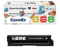 Compatible for Lexmark C3210K0 C3210C0 C3210M0 C3210Y0 Toner Cartridges Work for Lexmark MC3224adwe MC3224dwe MC3224i MC3326adwe Printers (1 Pack Black)