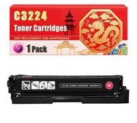 Compatible for Lexmark C3224 C3224 C3326 C3426 MC3326 MC3426 MC3224 Toner Cartridges Printers, With Chip Large Capacity 4000 Pages (1 Pack Magenta)