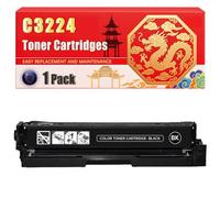 Compatible for Lexmark C3224 C3224 C3326 C3426 MC3326 MC3426 MC3224 Toner Cartridges Printers, With Chip Large Capacity 4000 Pages (1 Pack Black)