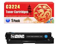 Compatible for Lexmark C3224 C3224 C3326 C3426 MC3326 MC3426 MC3224 Toner Cartridges Printers, With Chip Large Capacity 4000 Pages (1 Pack Cyan)
